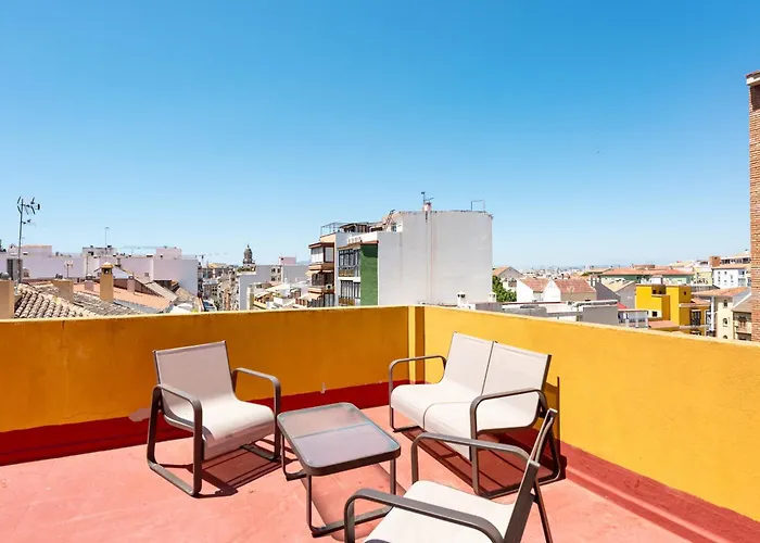 Terrace Relax Apartment. & Апартаменты Малага